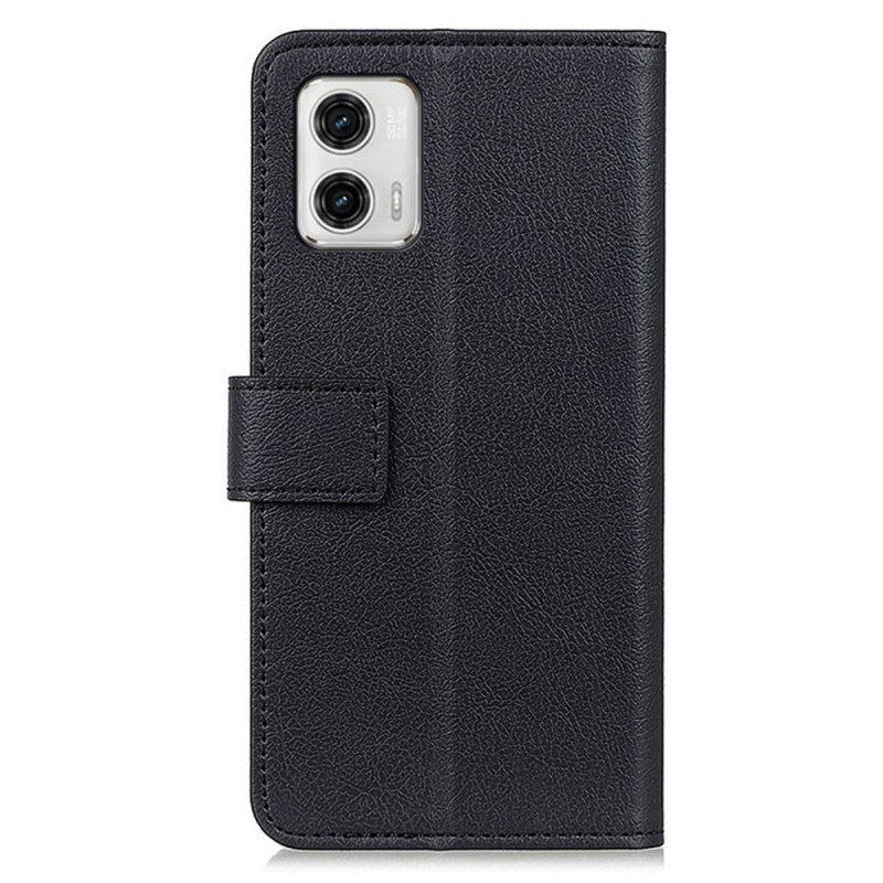 Etui Folio do Moto G73 5G Klasyczny