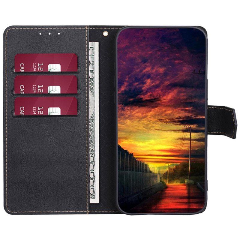 Etui Folio do Moto G73 5G Klasyczny Rfid