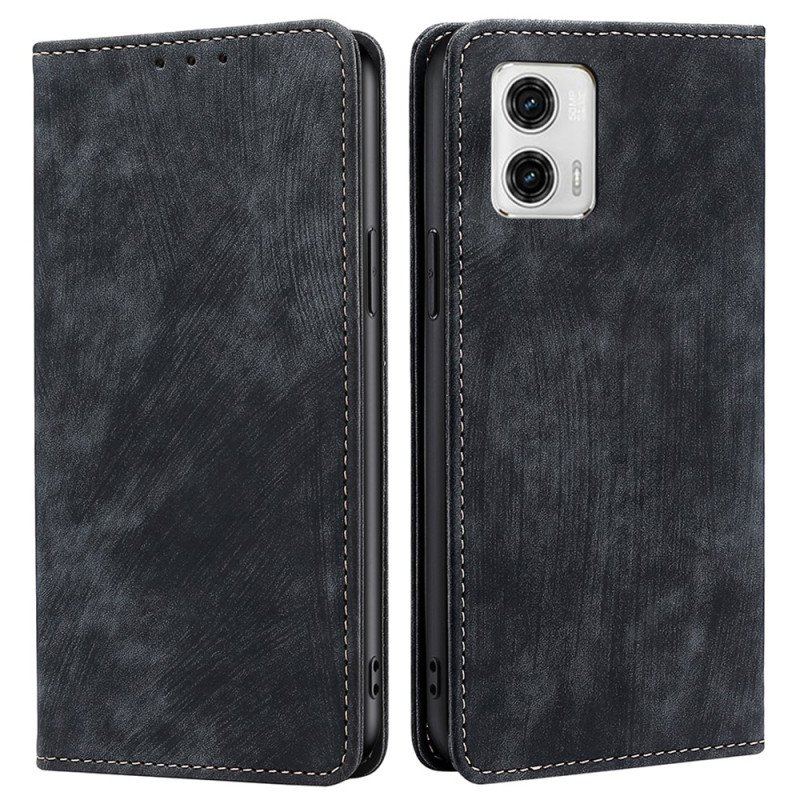 Etui Na Telefon do Moto G73 5G Etui Folio Retro