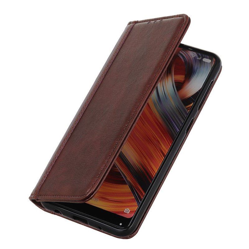 Etui Na Telefon do Moto G73 5G Etui Folio Stylowa Skóra Dwoinowa