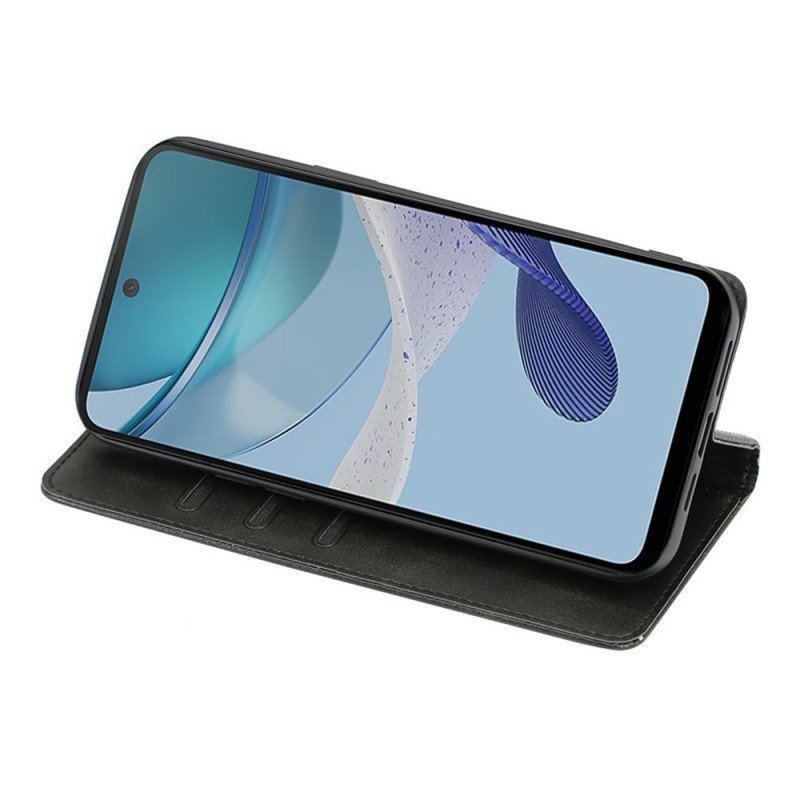 Etui Na Telefon do Moto G73 5G Etui Folio Sztuczna Skóra