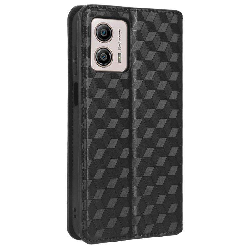 Etui Na Telefon do Moto G73 5G Etui Folio Wzór 3d