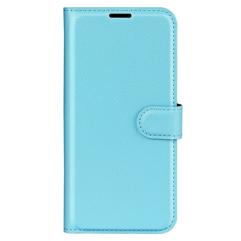 Etui Folio Huawei Nova 11 Pro Klasyczna Sztuczna Skóra Litchi