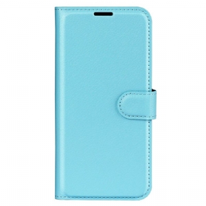 Etui Folio Huawei Nova 11 Pro Klasyczna Sztuczna Skóra Litchi