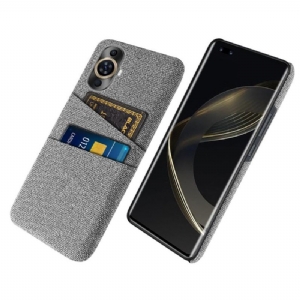 Futerały Huawei Nova 11 Pro Etui Na Telefon Etui Na Karty Materiałowe