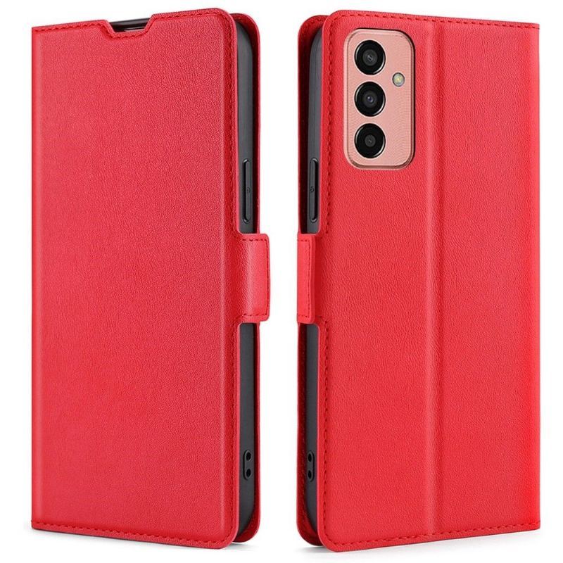 Etui Folio do Samsung Galaxy M13 Faux Leather Minimalistyczny Biznes