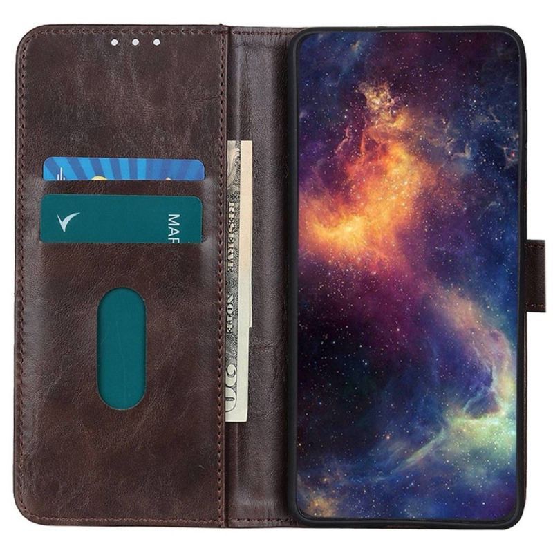 Etui Folio do Samsung Galaxy M13 Melody Efekt Skóry Khazneh