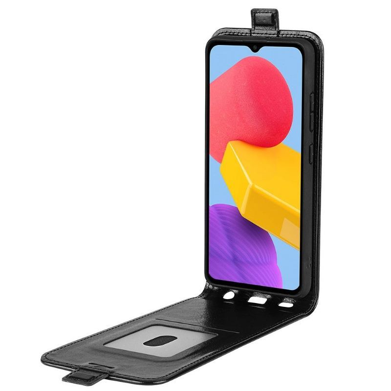 Etui Folio do Samsung Galaxy M13 Skórzany Futerał Ze Sztucznej Skóry W Pionie