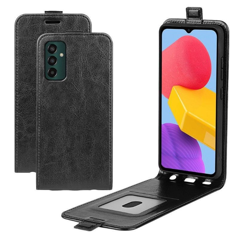 Etui Folio do Samsung Galaxy M13 Skórzany Futerał Ze Sztucznej Skóry W Pionie