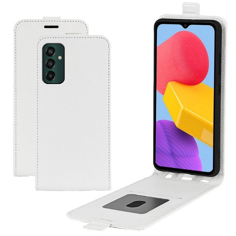 Etui Folio do Samsung Galaxy M13 Skórzany Futerał Ze Sztucznej Skóry W Pionie