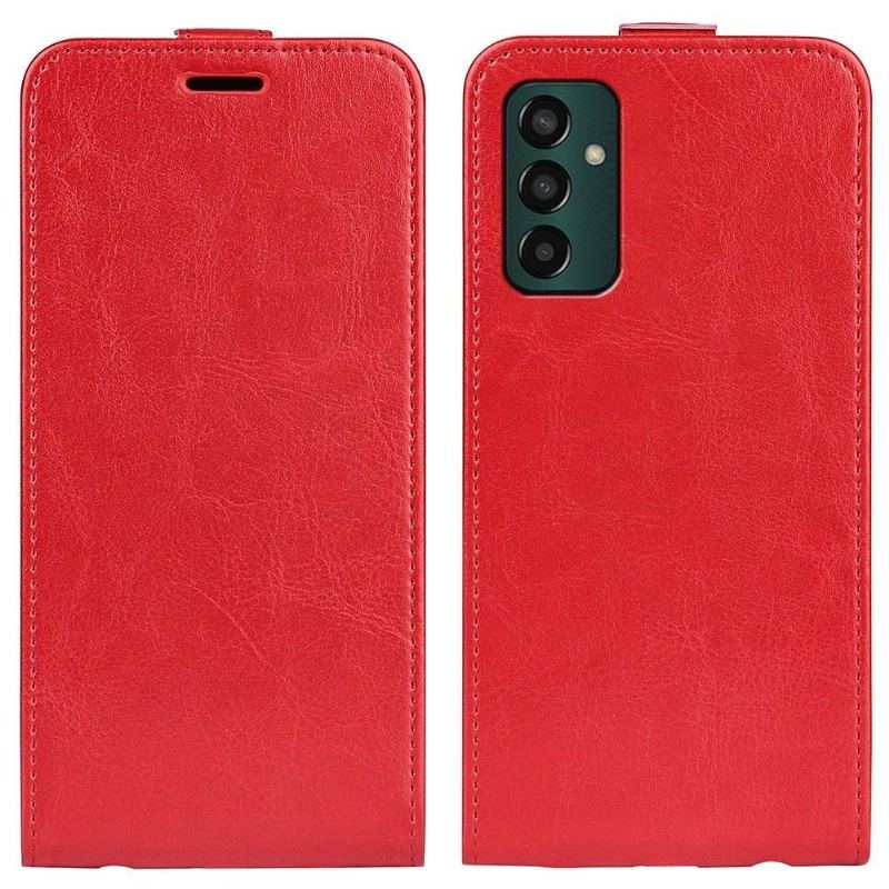 Etui Folio do Samsung Galaxy M13 Skórzany Futerał Ze Sztucznej Skóry W Pionie