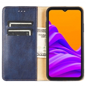 Etui Na Telefon do Samsung Galaxy M13 Etui Folio Czysta Sztuczna Skóra