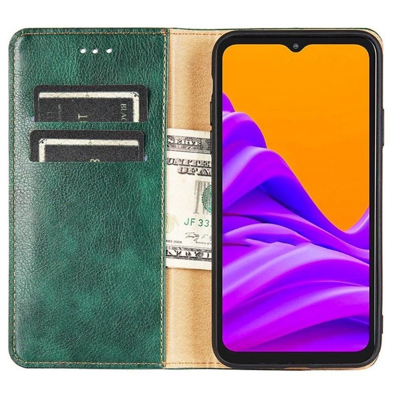 Etui Na Telefon do Samsung Galaxy M13 Etui Folio Czysta Sztuczna Skóra