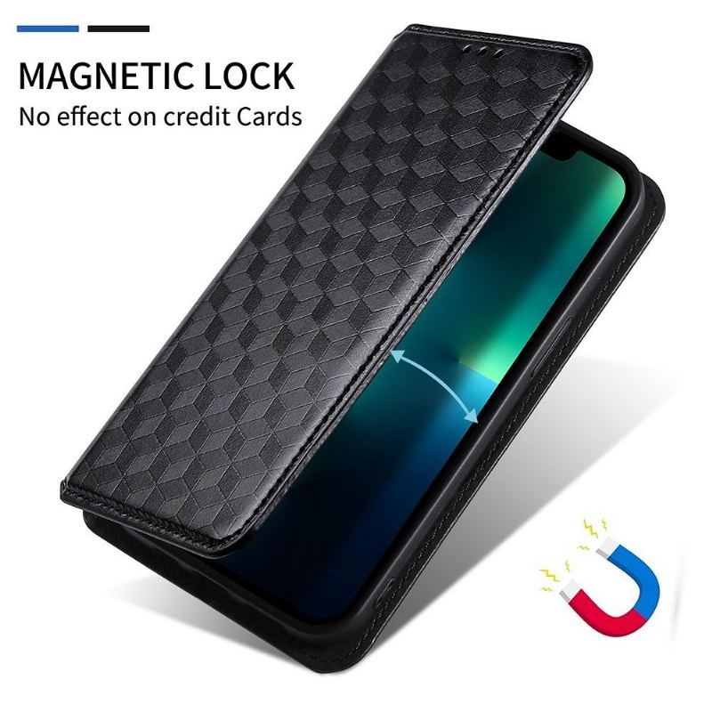 Etui Na Telefon Pokrowce do Samsung Galaxy M13 Biznes Etui Folio Geometria Projektu