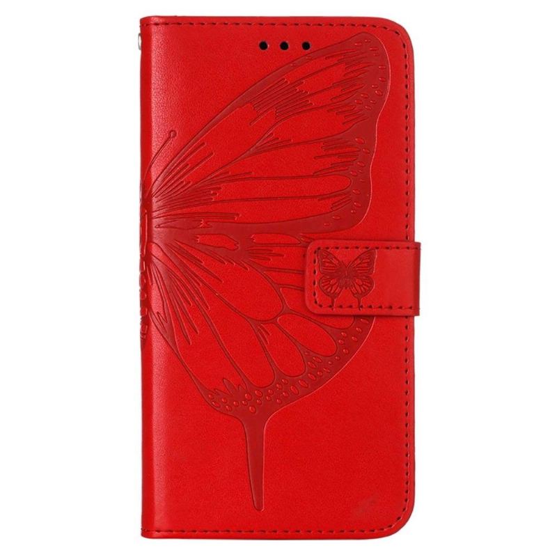 Etui Folio do Nokia 3.4 / Nokia 5.4 Butterfly Flower Posiadacz Karty