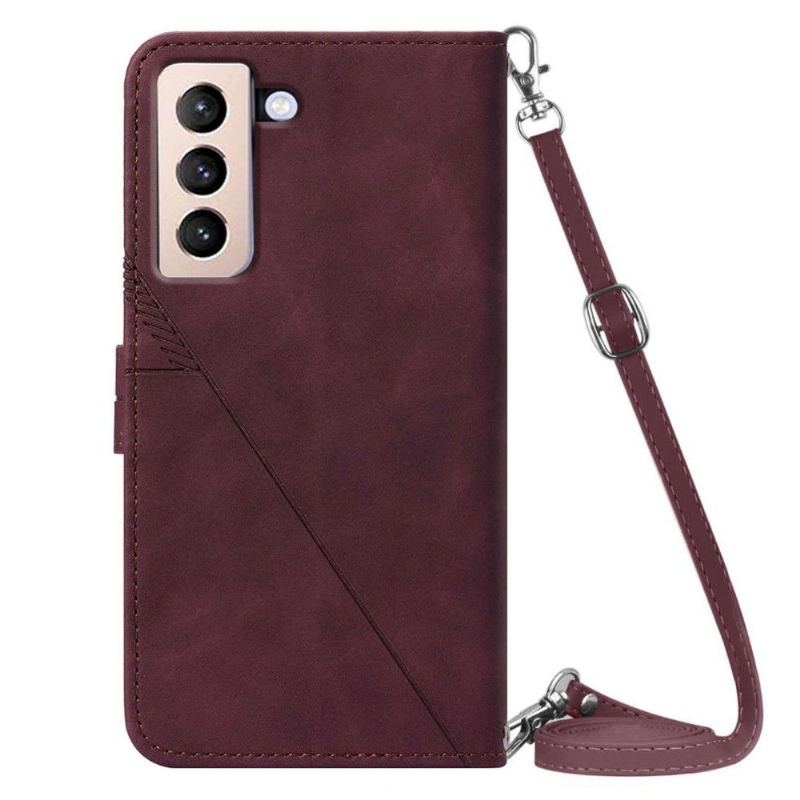 Etui Folio do Nokia 3.4 / Nokia 5.4 Geometryczny Wzór Z Paskiem