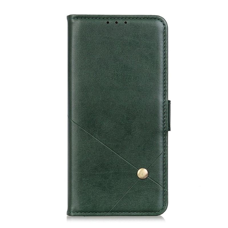 Obudowa Etui Na Telefon do Nokia 3.4 / Nokia 5.4 Etui Folio Klapa Ze Sztucznej Skóry Z Nitem