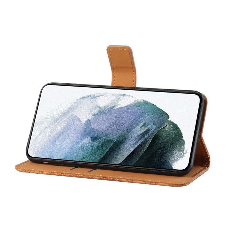 Etui Folio do Samsung Galaxy A54 5G Kwiatowe Wzory