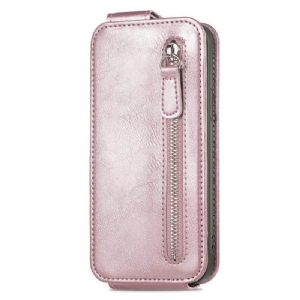 Etui Folio do Samsung Galaxy A54 5G Portfel Skórzany Futerał Pionowe Przerzucanie Z Portfelem