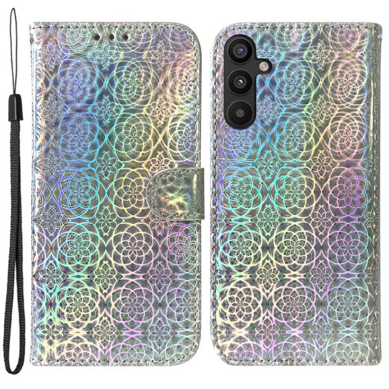 Etui Folio do Samsung Galaxy A54 5G Styl Dyskotekowy