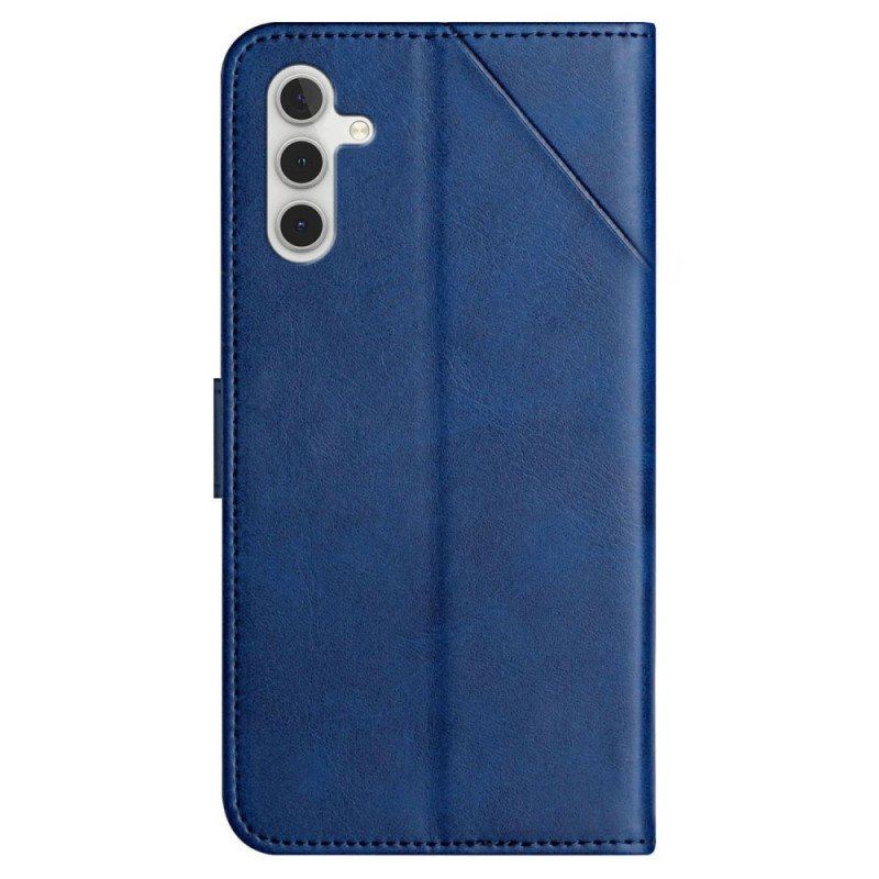 Etui Folio do Samsung Galaxy A54 5G Stylowe Skórzane Linie