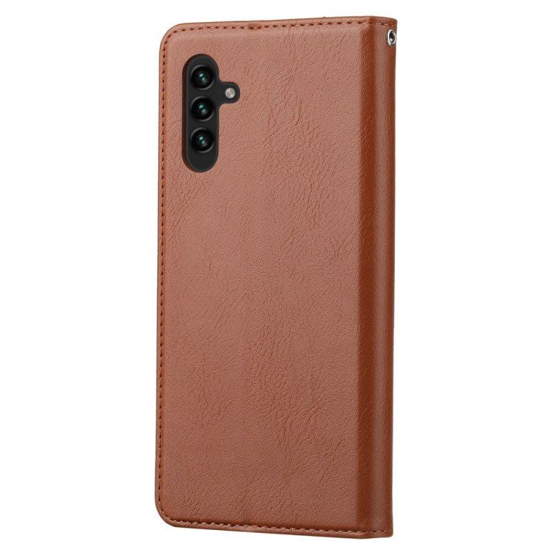 Etui Na Telefon do Samsung Galaxy A54 5G Etui Folio Etui Na Karty Ze Sztucznej Skóry