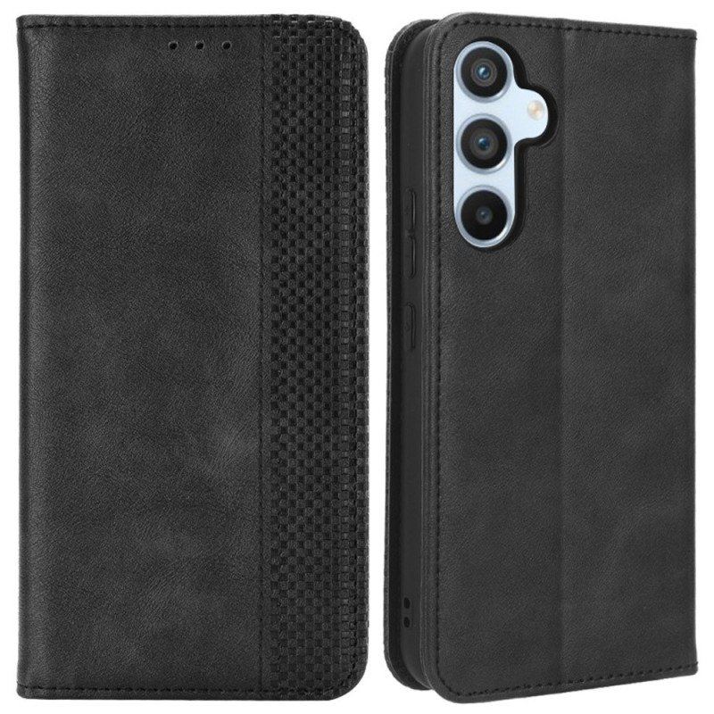 Etui Na Telefon do Samsung Galaxy A54 5G Etui Folio Stylizowany Skórzany Styl