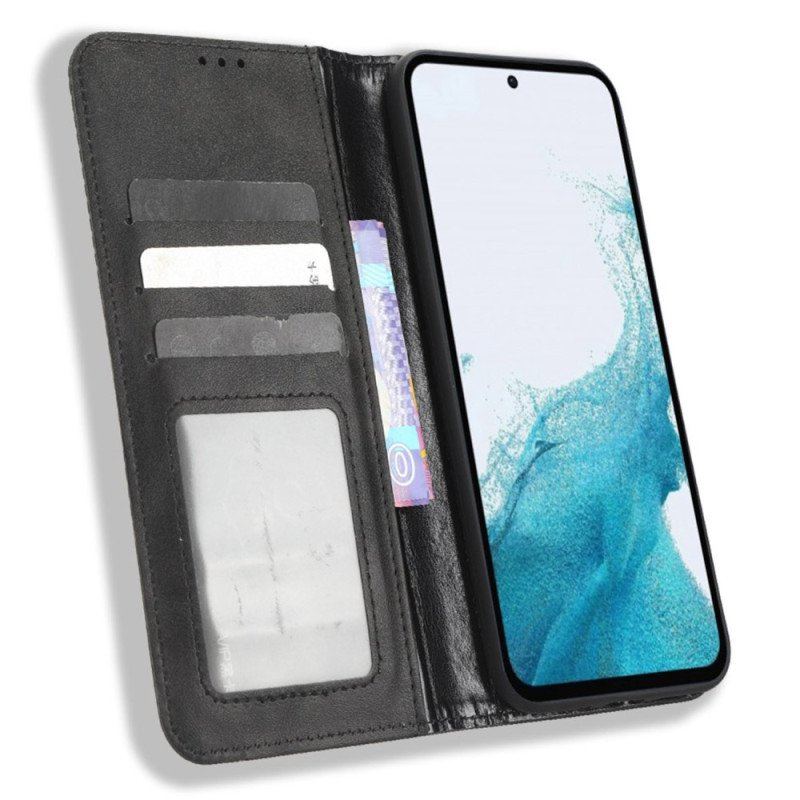 Etui Na Telefon do Samsung Galaxy A54 5G Etui Folio Stylizowany Skórzany Styl