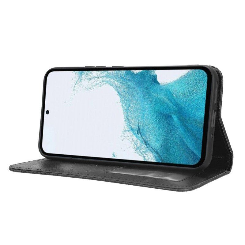 Etui Na Telefon do Samsung Galaxy A54 5G Etui Folio Stylizowany Skórzany Styl