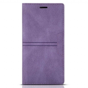 Etui Na Telefon do Samsung Galaxy A54 5G Etui Folio Stylowa Skórzana Moda