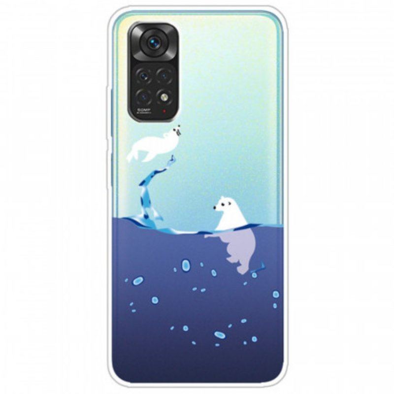 Etui do Xiaomi Redmi Note 11 / 11S Gry Morskie