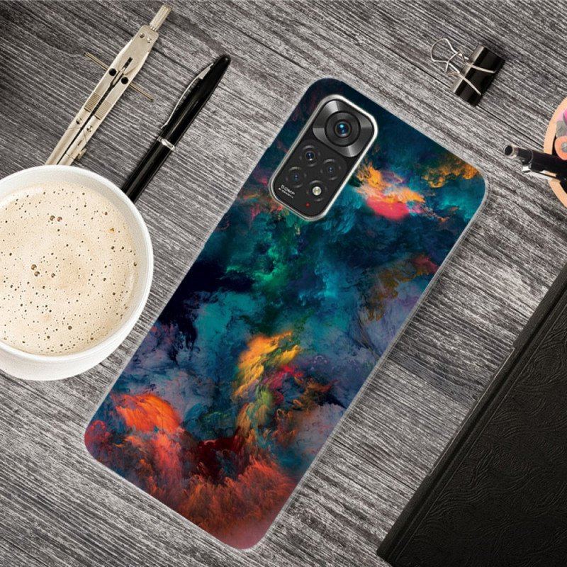 Etui do Xiaomi Redmi Note 11 / 11S Kolorowe Chmury