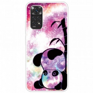 Etui do Xiaomi Redmi Note 11 / 11S Panda I Bambus