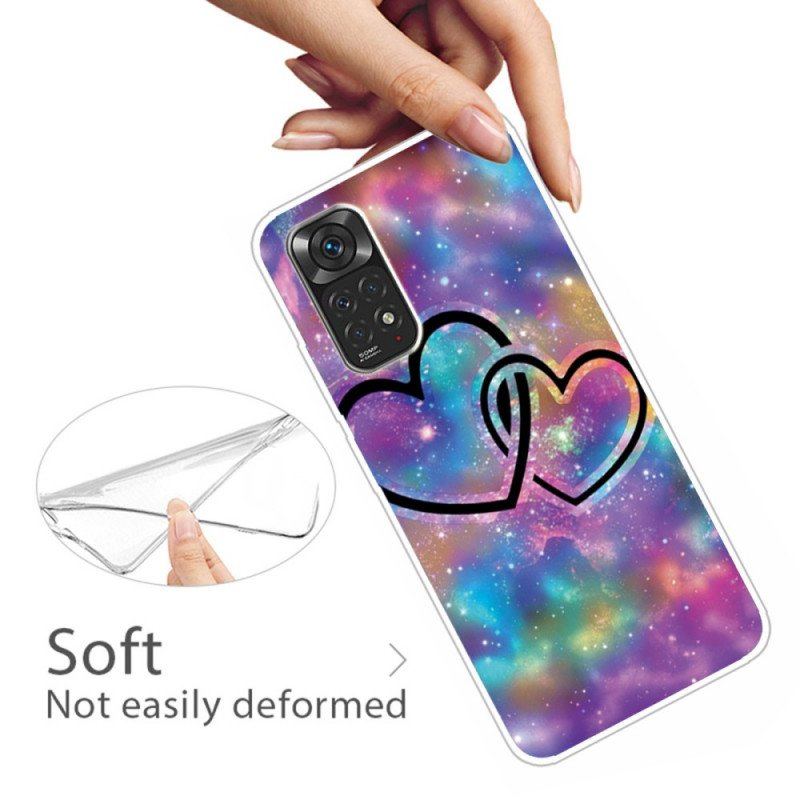 Etui do Xiaomi Redmi Note 11 / 11S Przykute Serca