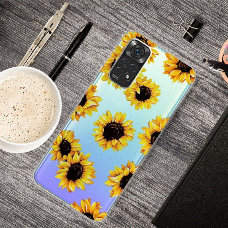 Etui do Xiaomi Redmi Note 11 / 11S Słoneczniki