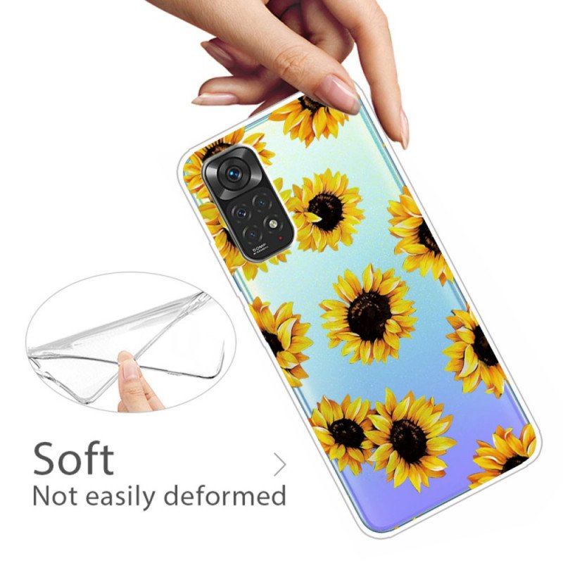 Etui do Xiaomi Redmi Note 11 / 11S Słoneczniki