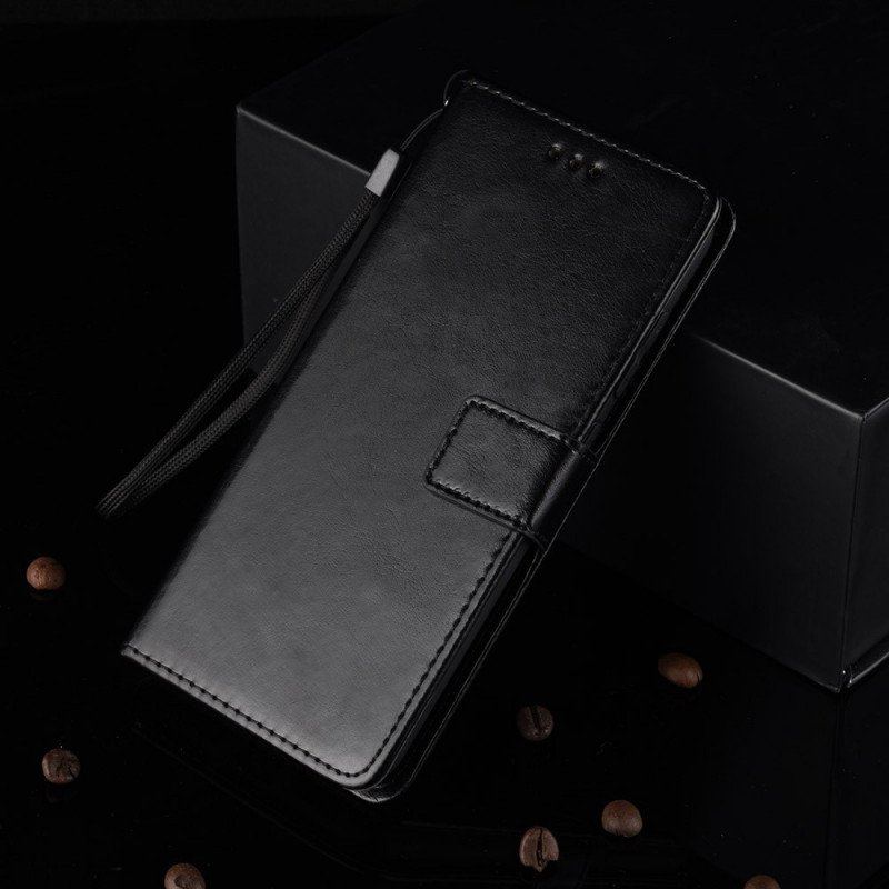 Etui Folio do Xiaomi Redmi Note 11 / 11S Błyszcząca Sztuczna Skóra