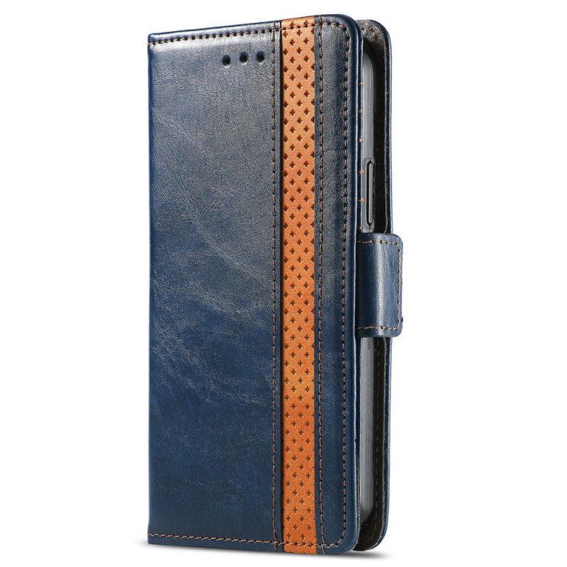 Etui Folio do Xiaomi Redmi Note 11 / 11S Dwukolorowe Podwójne Zapięcie