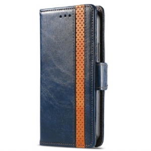 Etui Folio do Xiaomi Redmi Note 11 / 11S Dwukolorowe Podwójne Zapięcie