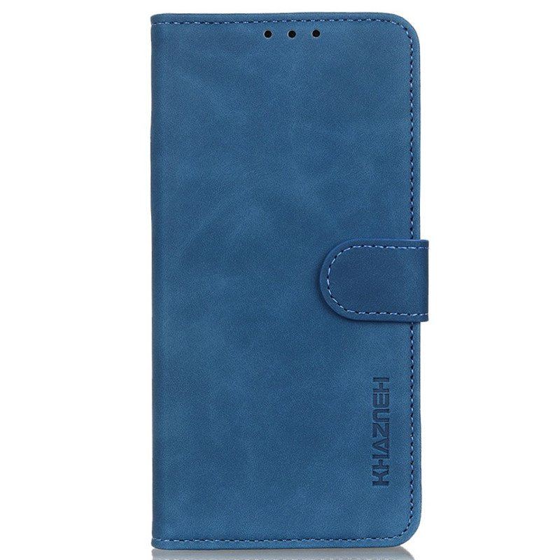 Etui Folio do Xiaomi Redmi Note 11 / 11S Khazneh Efekt Skóry W Stylu Vintage