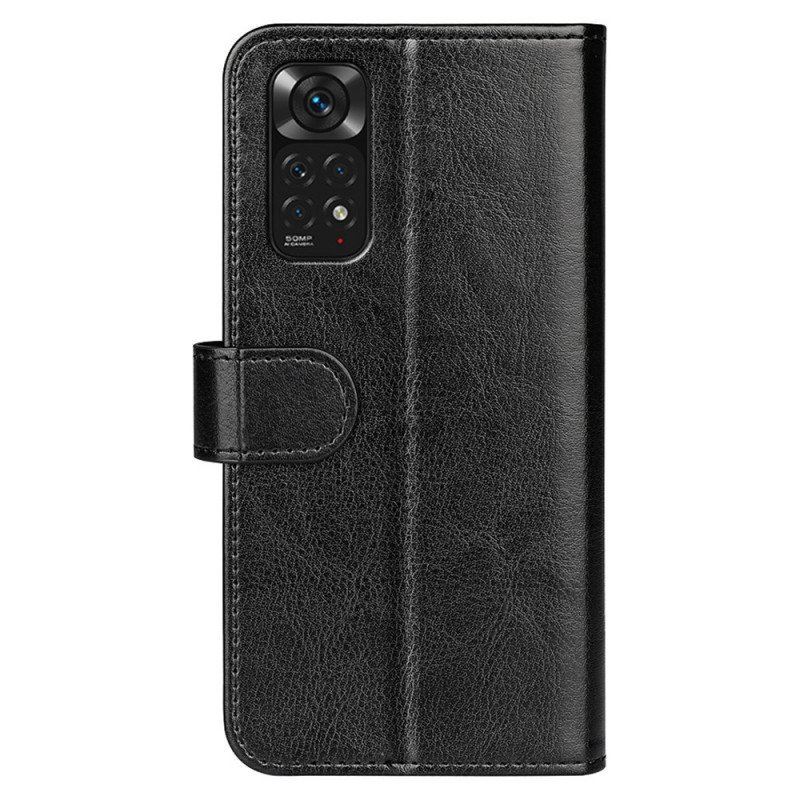 Etui Folio do Xiaomi Redmi Note 11 / 11S Klasyczna Sztuczna Skóra