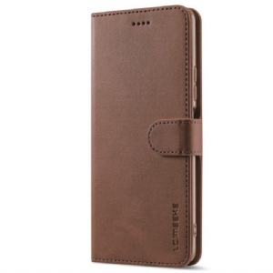 Etui Folio do Xiaomi Redmi Note 11 / 11S Lc.imeeke Efekt Skóry