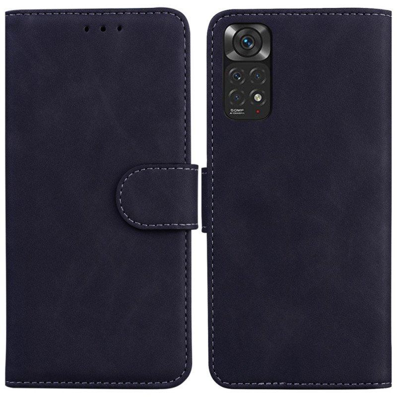 Etui Folio do Xiaomi Redmi Note 11 / 11S Vintage Szycie