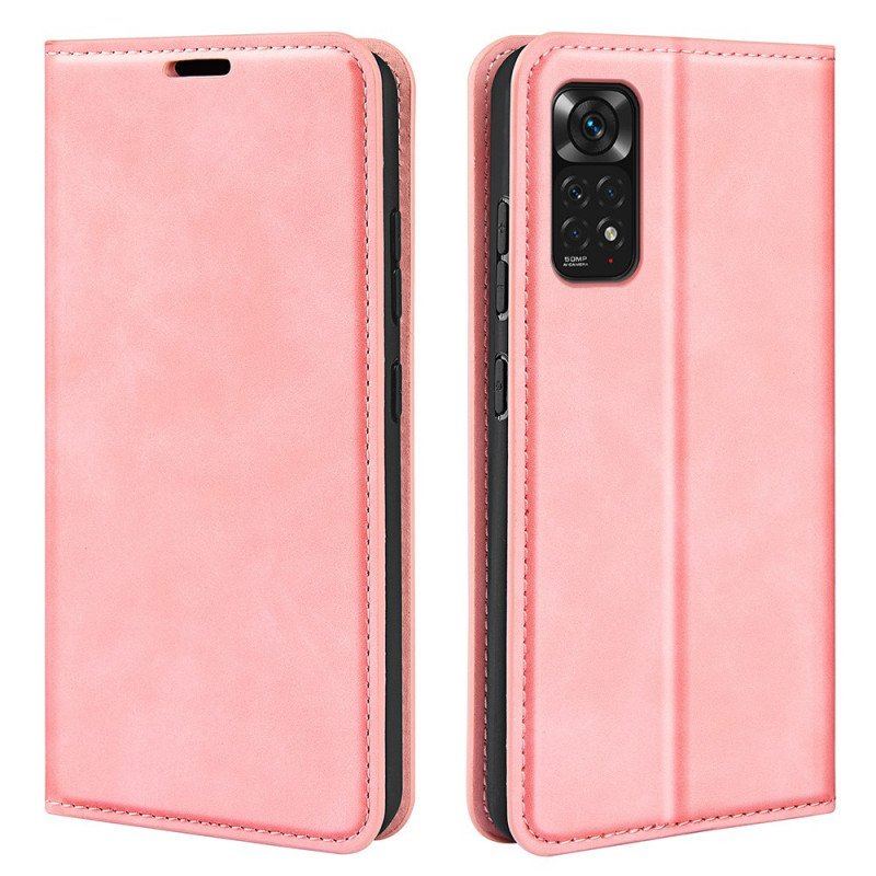 Etui Na Telefon do Xiaomi Redmi Note 11 / 11S Etui Folio Efekt Skóry