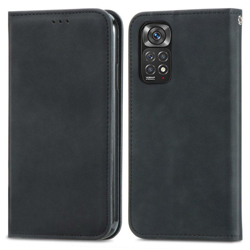 Etui Na Telefon do Xiaomi Redmi Note 11 / 11S Etui Folio Efekt Skóry Vintage