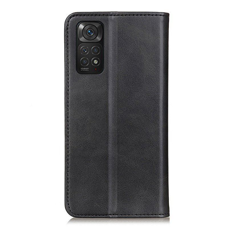 Etui Na Telefon do Xiaomi Redmi Note 11 / 11S Etui Folio Elegancka Dwoina Skórzana