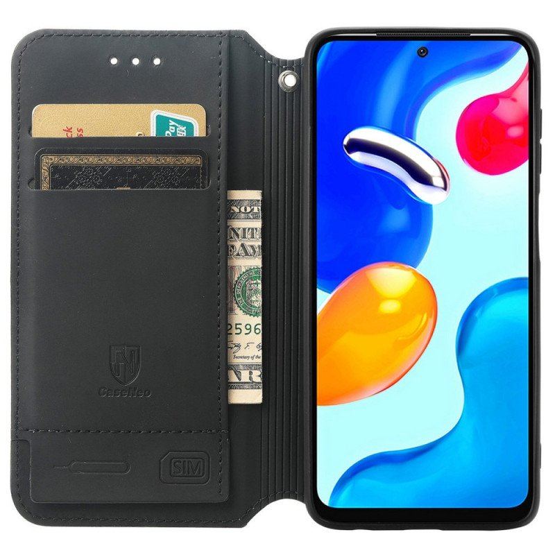 Etui Na Telefon do Xiaomi Redmi Note 11 / 11S Etui Folio Projekt Caseneo Rfid