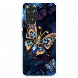 Futerały do Xiaomi Redmi Note 11 / 11S Złoty Motyl