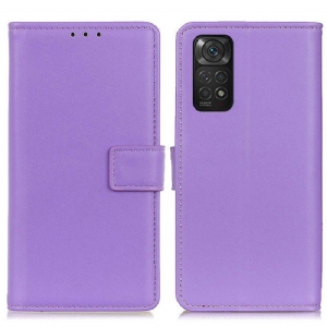 Obudowa Etui Na Telefon do Xiaomi Redmi Note 11 / 11S Zwykła Sztuczna Skóra