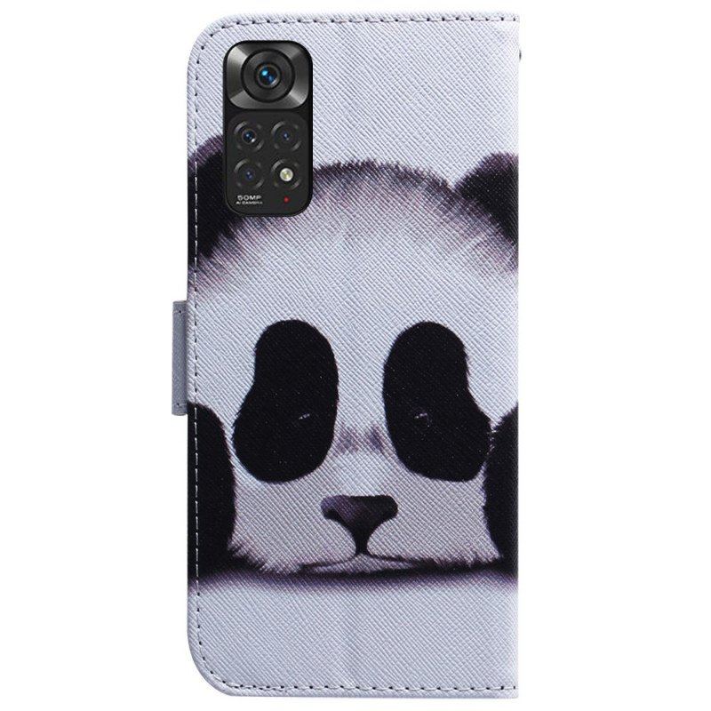 Skórzany Futerał do Xiaomi Redmi Note 11 / 11S Panda